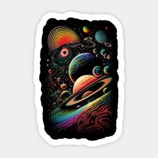 Space Adventure 2 Sticker